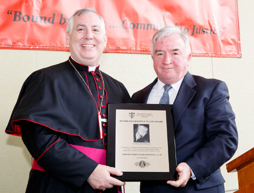 2017 - Most Reverend Mark W. O'Connell_ J.C.D. Nolan Award